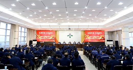 集团公司召开2024年度总结表扬暨2025年岁情使命签约大会