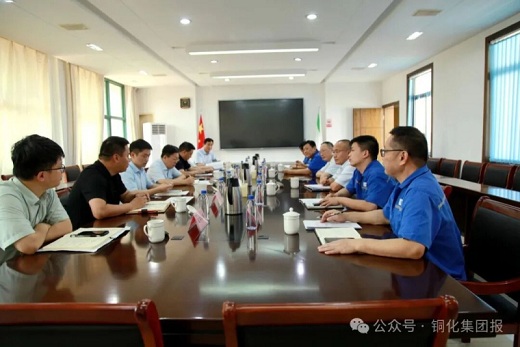 市向导调研新桥矿业经济运行和清静生产